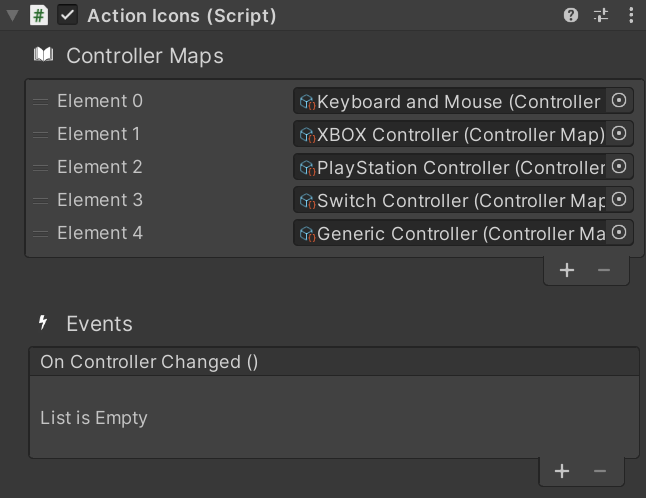 "Action Icons"