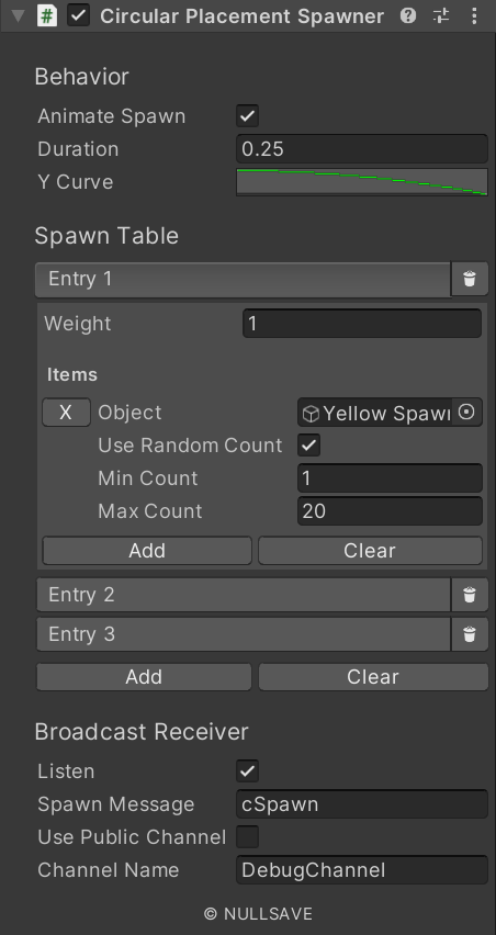 "Circular Placement Spawner"