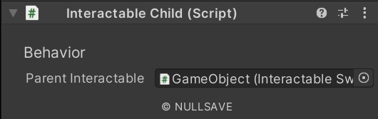 "Interactable Child"