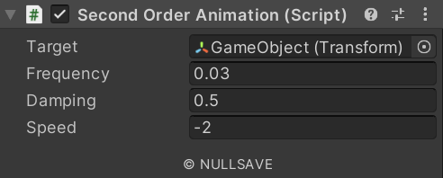"Second Order Animation"