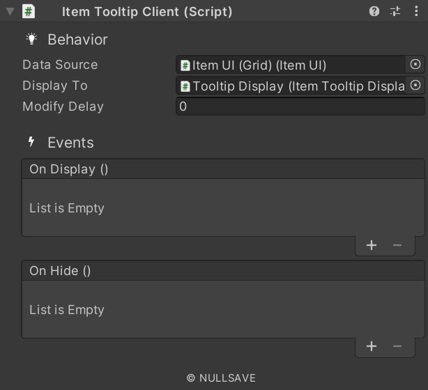 "Item Tooltip Client"