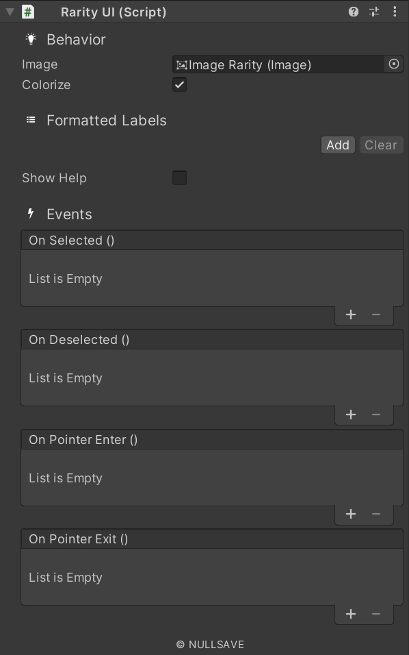 "Rarity UI"