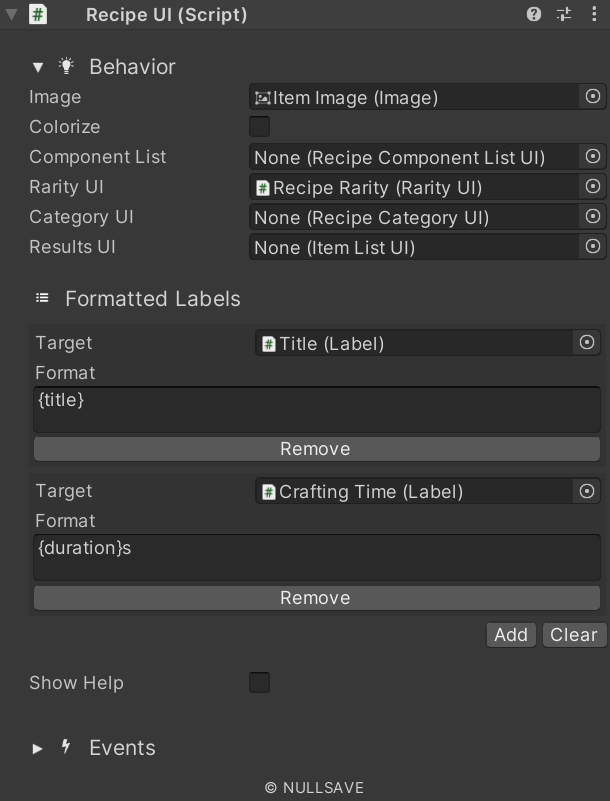 "Recipe UI"