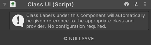 "Class UI"