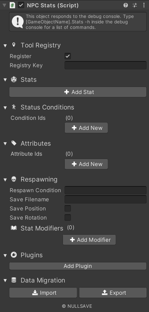 "NPC Stats"