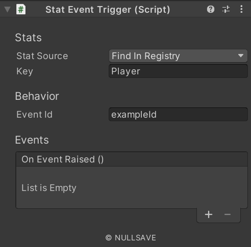 "Stat Event Trigger"