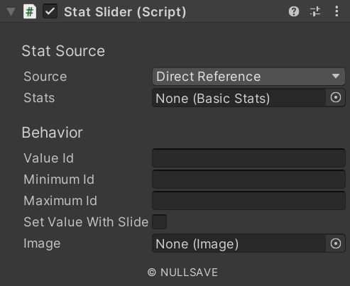 "Stat Slider"