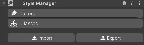 "Style Manager"